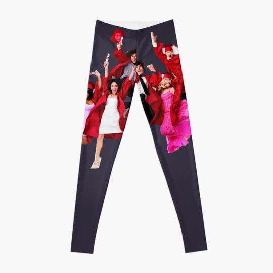 Retro High School Musical Sticker Leggings