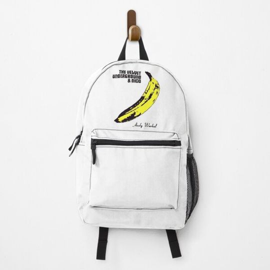 Andy Warhol's Velvet Underground famous banana design Backpack
