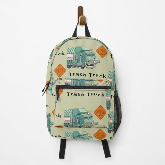 Trash Truck cartoon Netflix Backpack