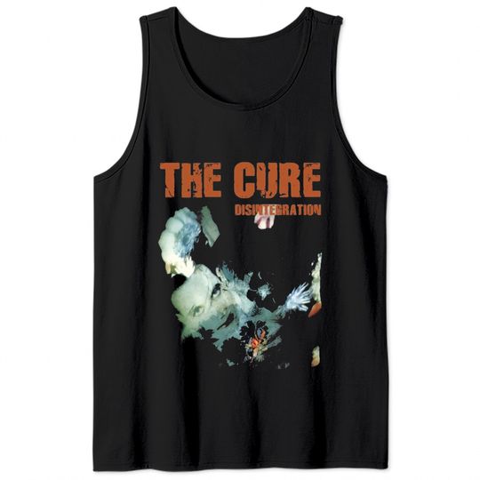 Vintage The Cure Disintegration Tank Tops