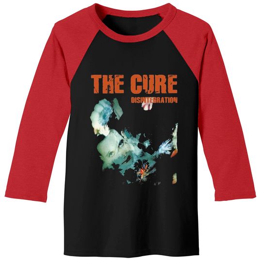 Vintage The Cure Disintegration Baseball Tees