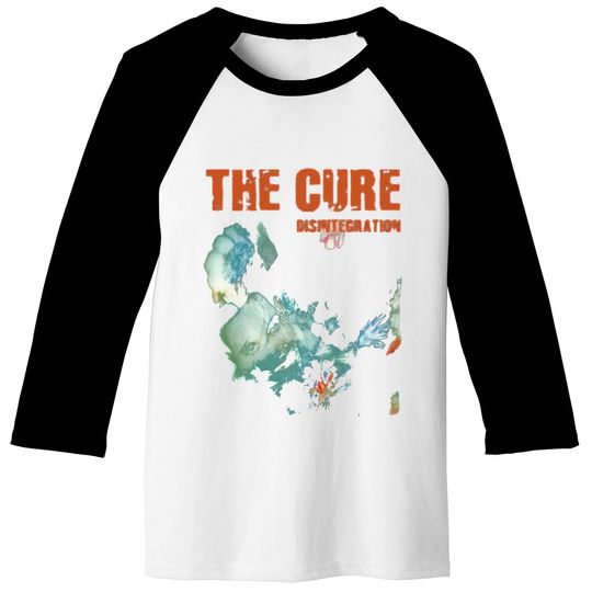 Vintage The Cure Disintegration Baseball Tees