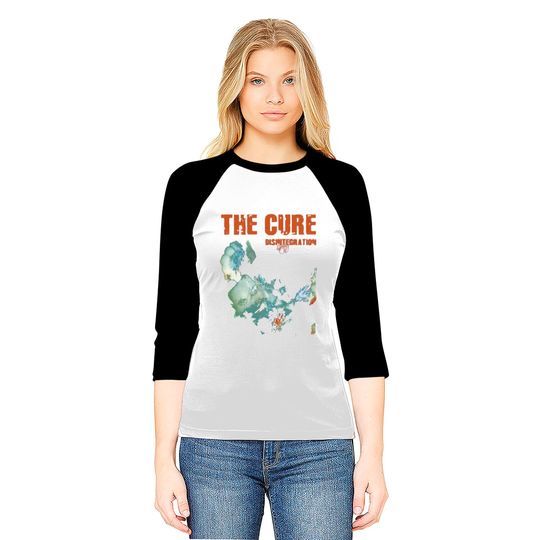 Vintage The Cure Disintegration Baseball Tees