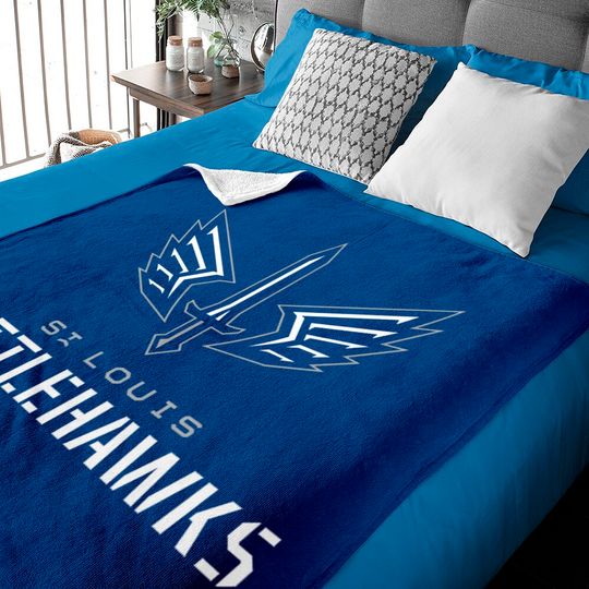 St Louis Battlehawks Baby Blankets