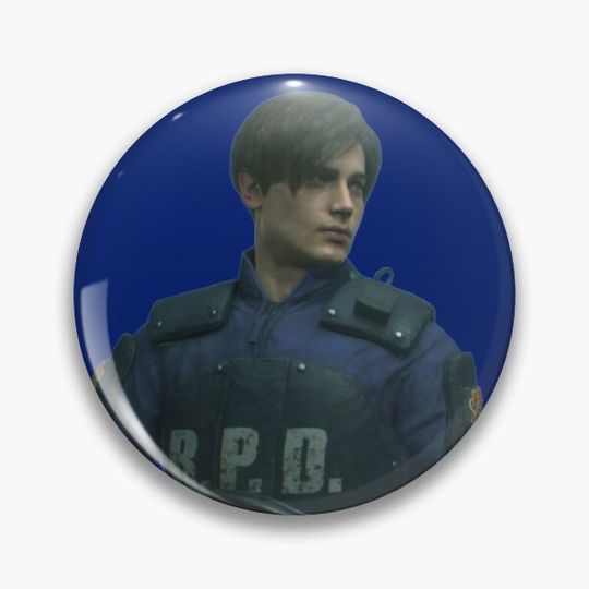 Leon Kennedy Pin Button