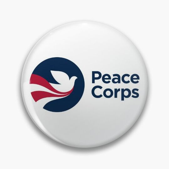 Peace Corps Pin Button