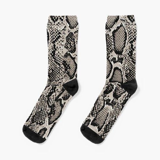 Python skin,Snake pattern Socks