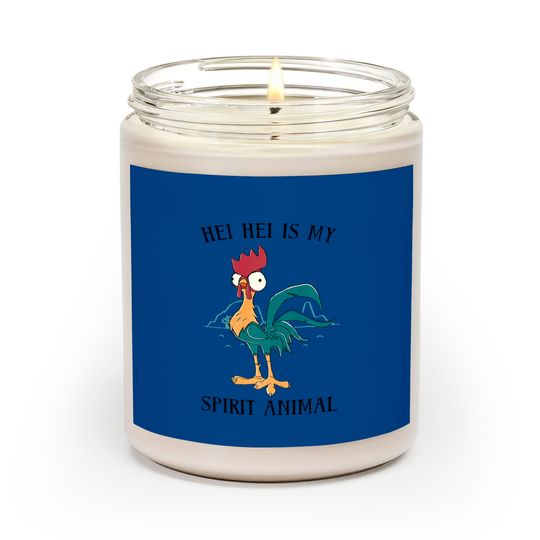 Disney Moana Hei Hei Is My Spirit Animal Portrait Scented Candles