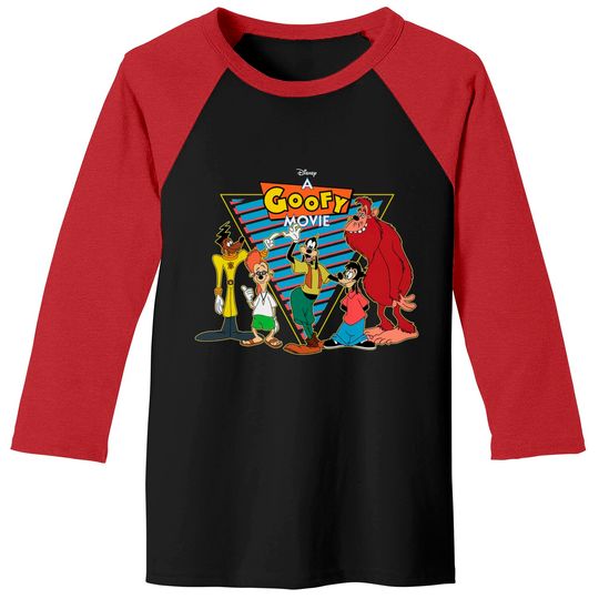 Disney A Goofy Movie All Characters Baseball Tees