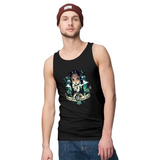 Wednesday Addams Nevermore Academy Tank Tops