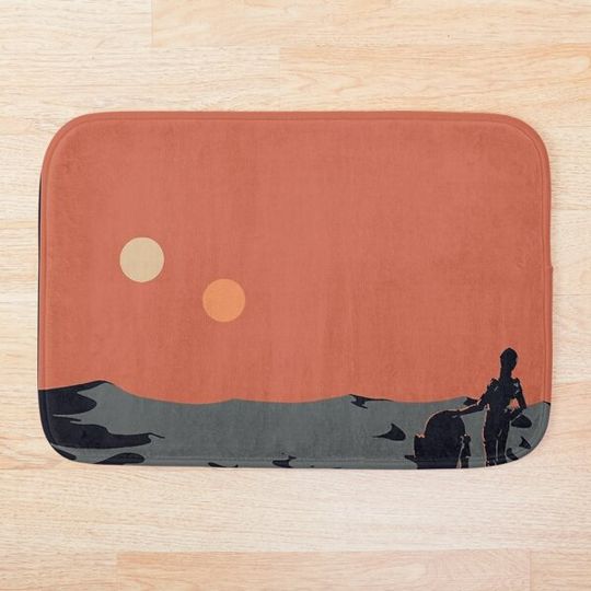 Visit Tatooine Bath Mat