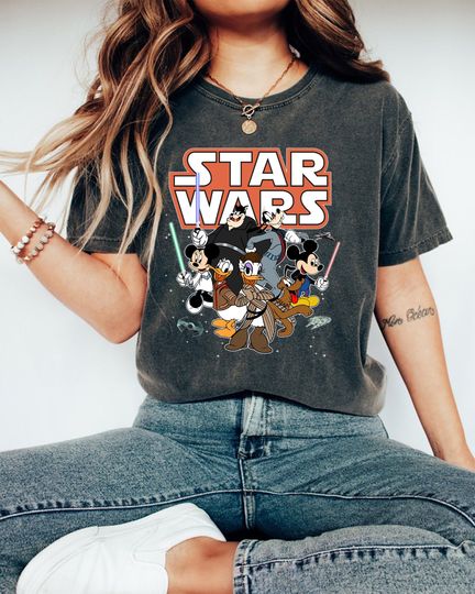 Disney Star Wars Shirt, The Mandalorian Shirt, Star War Shirt