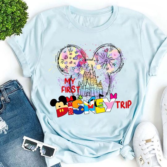 My First Disney Trip 2023 Shirt, Disney Trip 2023 Shirt, Family Disney Shirt