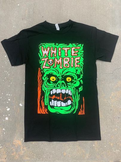 white zombie tee
