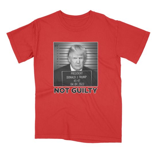 Trump not guilty shirt, Donald Trump shirt