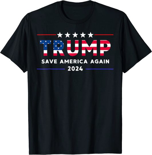 Discover Donald Trump 2024 Take America Back Election - The Return T-Shirt