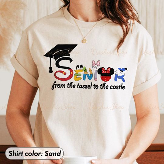 Disney Senior, Disney Senior Year Trip 2023, Disney Graduation, Disney Shirt
