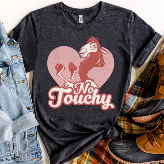 The Emperor's New Groove Valentine's Day No Touchy T-Shirt,  Disney Valentine Couples Matching 2023 Tee