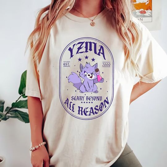 Yzma Cat With Potion Shirt, Emperors New Groove Shirt, Disney Shirt, Disney Villain Shirt