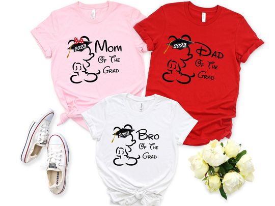 Disney Family Grad shirts, Disney Graduation 2023 Shirts