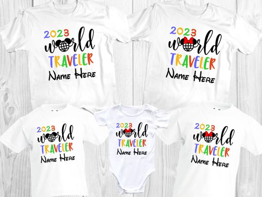 Disney Epcot World Traveler Shirt, Disney Epcot 2023 Family shirts, Disney Epcot Festival Shirts, Disney Family shirts
