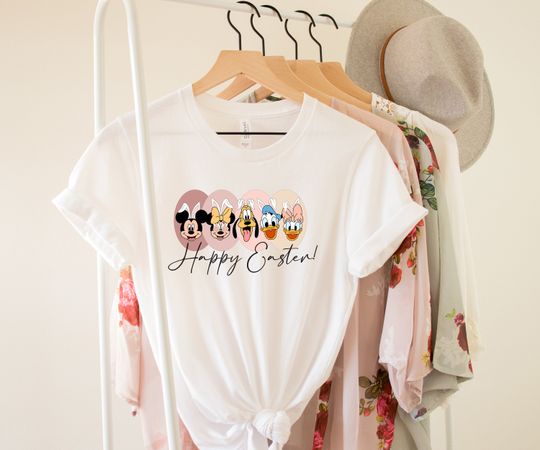 Easter Disney Shirt, Easter Mickey AndFriends Shirt, Ears Shirt, Disney Easter Eggs Shirt, Disney Trip Tee, Easter Tees