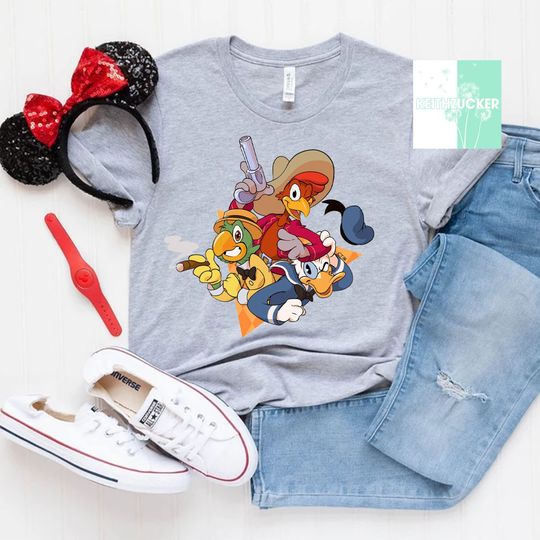 The Three Caballeros Shirt, Disney Amigo Shirt