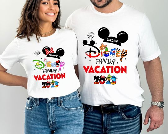 Disney Trip 2023 Shirt, Disneyland Shirt, Disneyworld Shirts Family