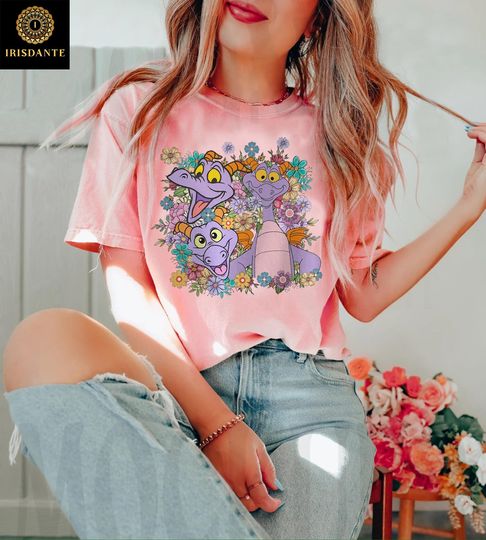 Disney Figment Shirt, Flower and Garden