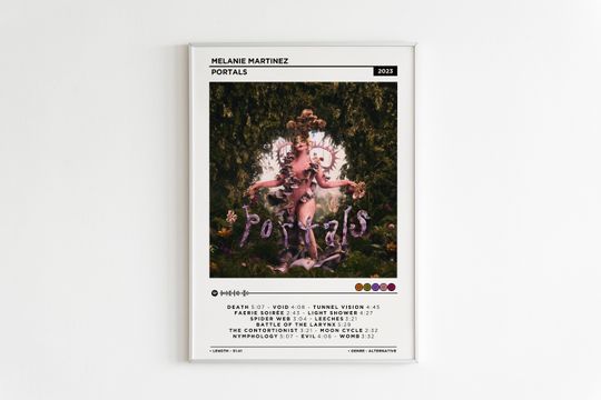 Melanie Martinez - Portals Album Poster / Melanie Martinez Merch
