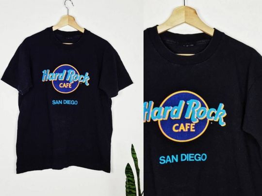 Vintage Hard Rock Band San Diego T-shirt Single Stitch USA