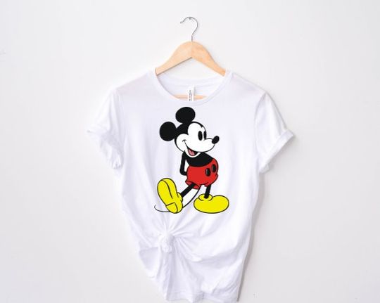 Disney Mickey Mouse Classic T-shirt, Mickey Mouse Classic Pose, Minnie Mouse Shirt