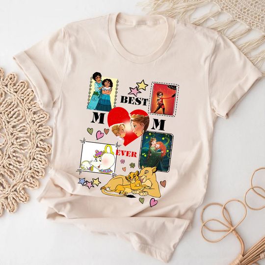 Disney Best Mom Ever Shirt, Disney Mothers Day Shirt, Disney Gift For Mom