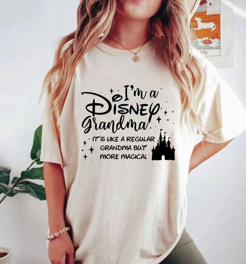 Disney Grandma Shirt, Disney Mom Shirt