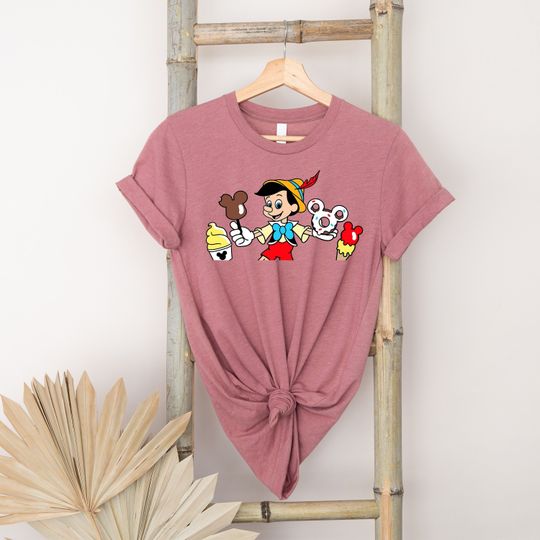 Pinocchio Snacks Shirt, Disney Snacks Shirt, Funny Disney Snacks Tee