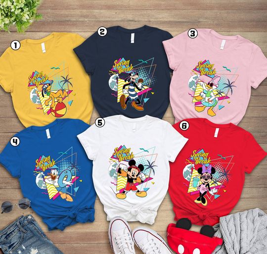 Disney Spring Break 2023 Shirt, Retro 90s Spring Break Shirt