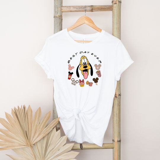 Pluto Snacks Shirt, Disney Best Day Ever Shirt, Disney Snacks
