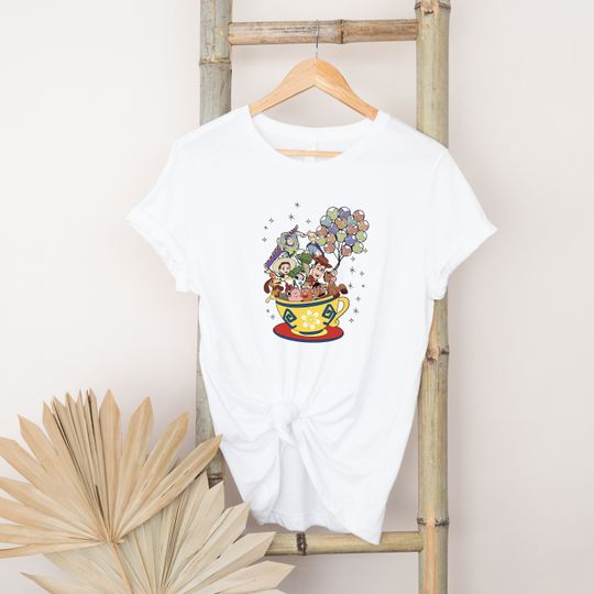 Toy Story Tea Cup Shirt, Disney Shirt, Slinky Dog Shirt