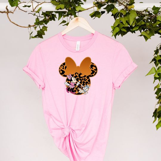 Discover Minnie Leopard Shirt, Disney Animal Kingdom Shirt, Minnie Shirt