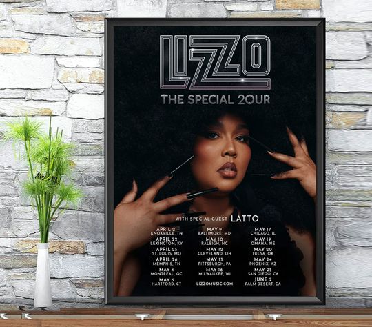LZ Announces 2023 North American Tour Poster, LZ Tour Poster, LZ Poster, Special Tour Poster