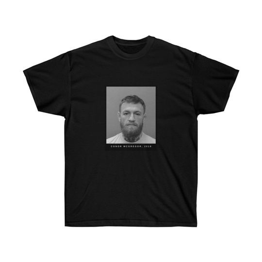 Conor McGregor Mugshot Tee