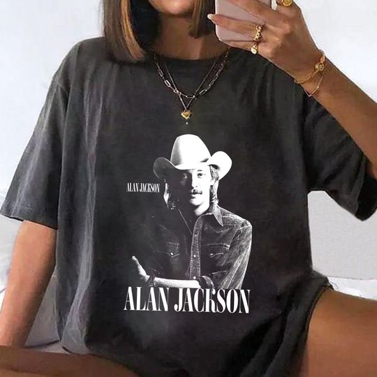 Alan Jackson retro Shirt, Vintage 90s Alan Jackson T-shirt, Country Music
