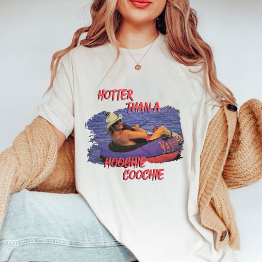 Hotter Than A Hoochie Coochie Chattahoochee Alan Jackson Vintage Retro Shirt