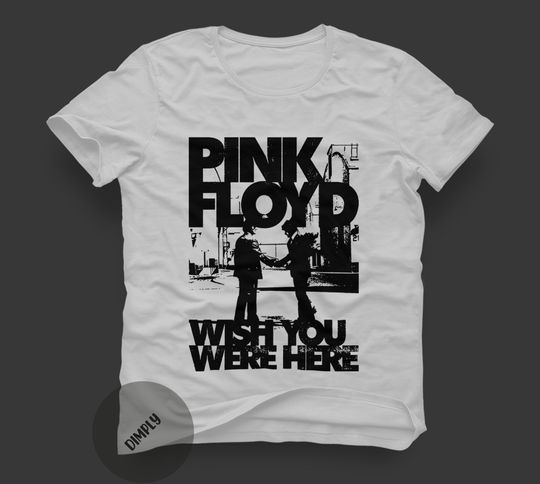 Limited Edition Pink Floyd T-shirt / Wish You Were Here Album  Tshirt