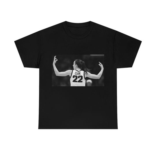 Caitlin Clark 22 logo T-Shirt, Hawkeye Clark Shirt, Caitlin Clark Merch, Basketball Tee