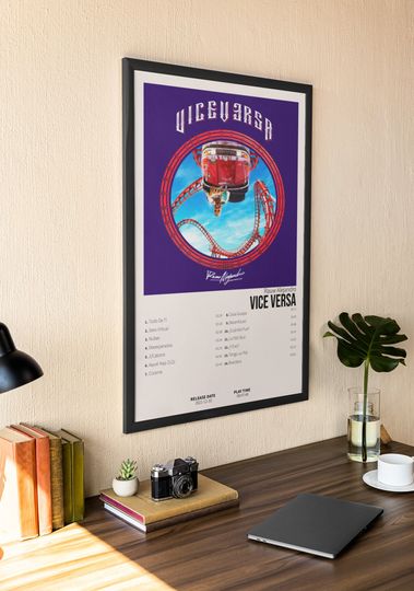 Rauw Alejandro - VICE VERSA | Album Cover Poster