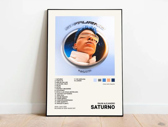 RAUW ALEJANDRO / SATURNO poster