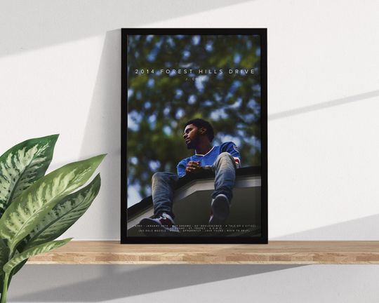 Discover 2014 Forest Hills Drive - J. Cole - Poster