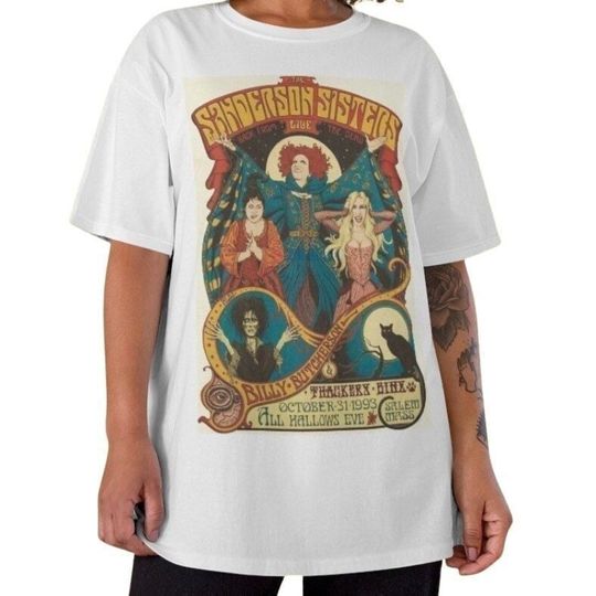 Disney Hocus Pocus Tshirt | Sanderson Sisters Tshirt | Halloween Tee