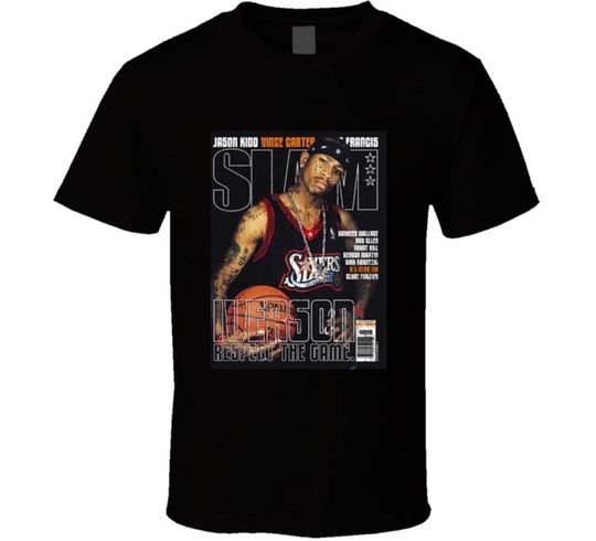 Slam Magazine Issue 42 Allen Iverson T shirt